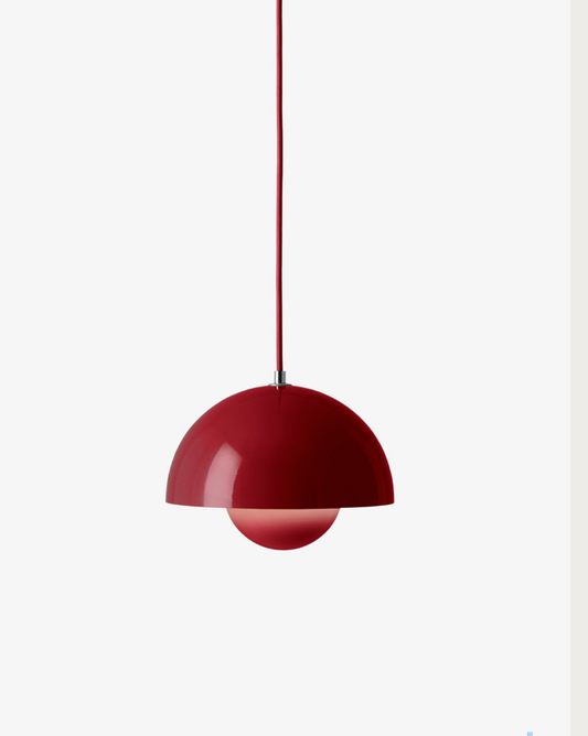 Flowerpot VP1 vermilion red