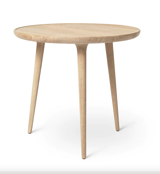 Accent sidebord L (60x55) - hvitolja eik