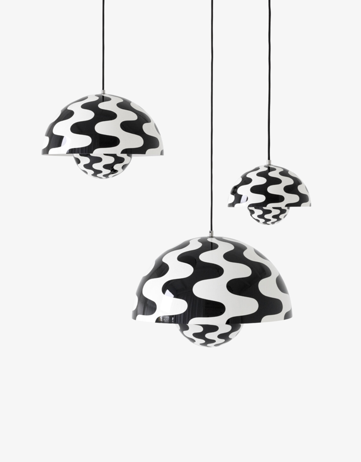 Flowerpot VP1 black & white