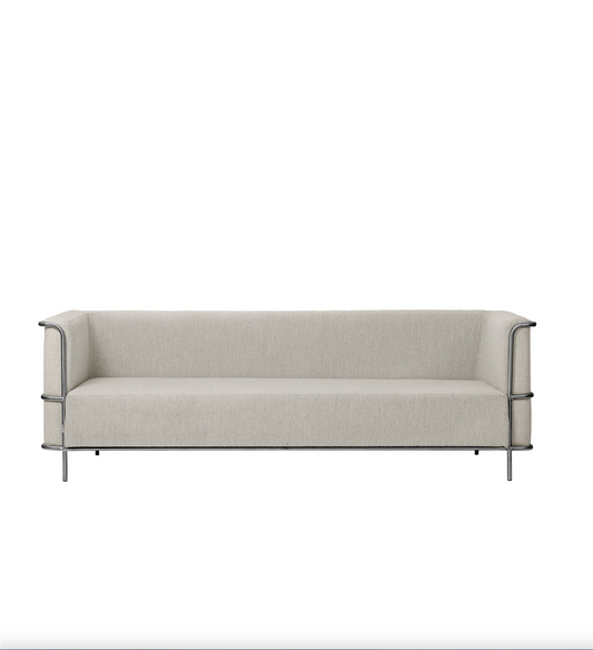 Modernist Sofa /Kristina Dam 3 -seter beige boucle