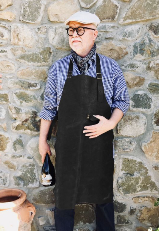 forklede skinn svart