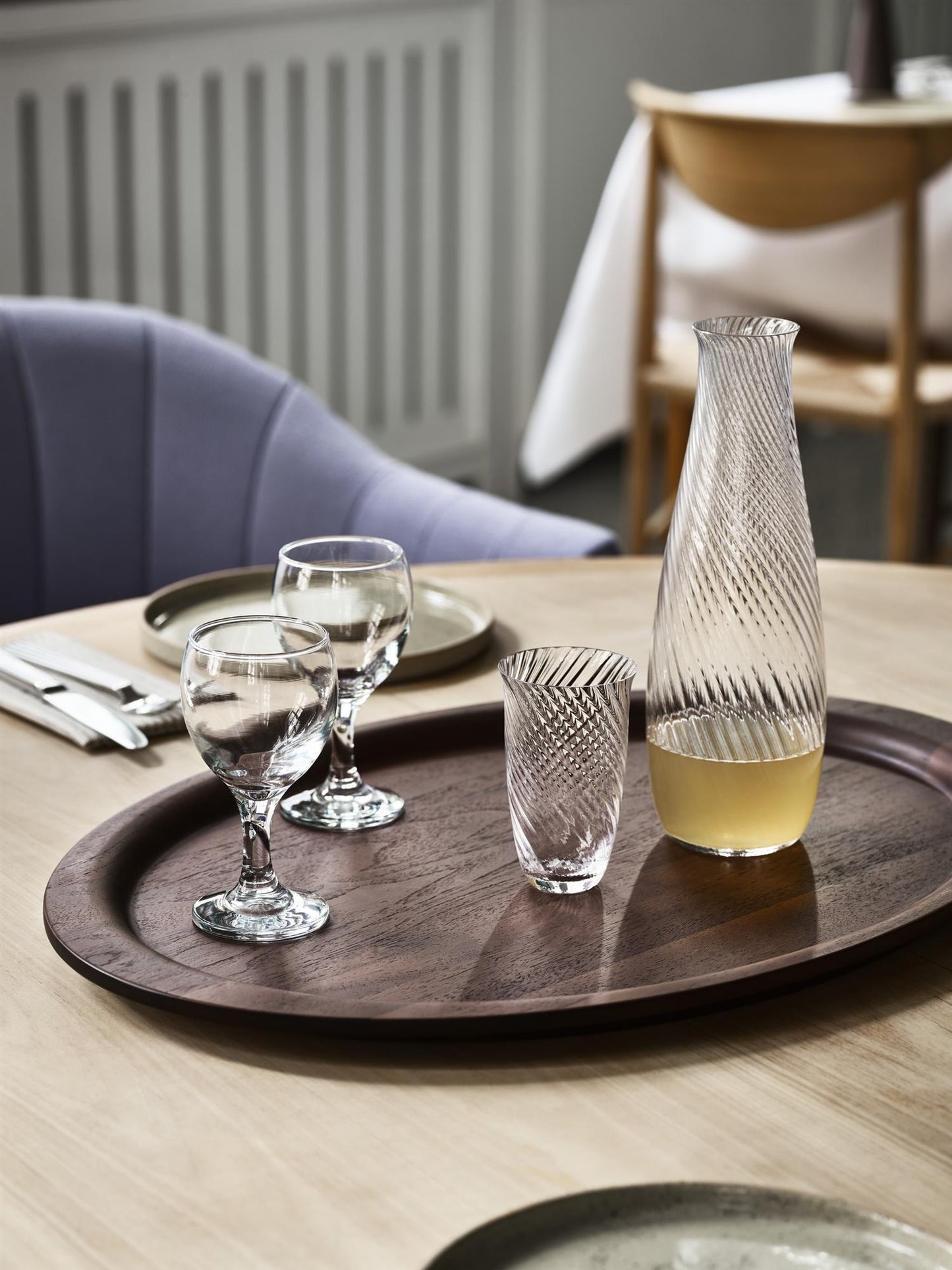 Collect Tray SC64, walnut