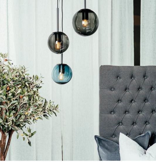 Hadeland arkiv lampe 4014 50 cm stålblå