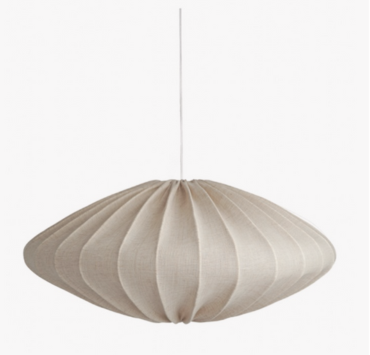 Ellipse lamp linen natur 80