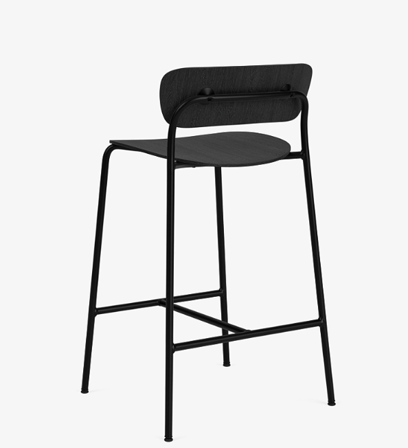 Pavilion AV7 by Anderssen & Voll black lacquered oak