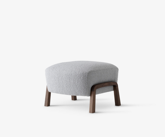 Wulff Pouf ATD3 oiled walnut w. Karandash 005