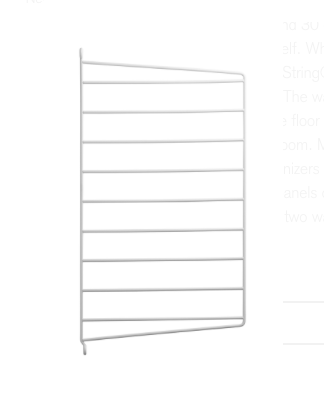 wall sidepanel 1pk white 50x30