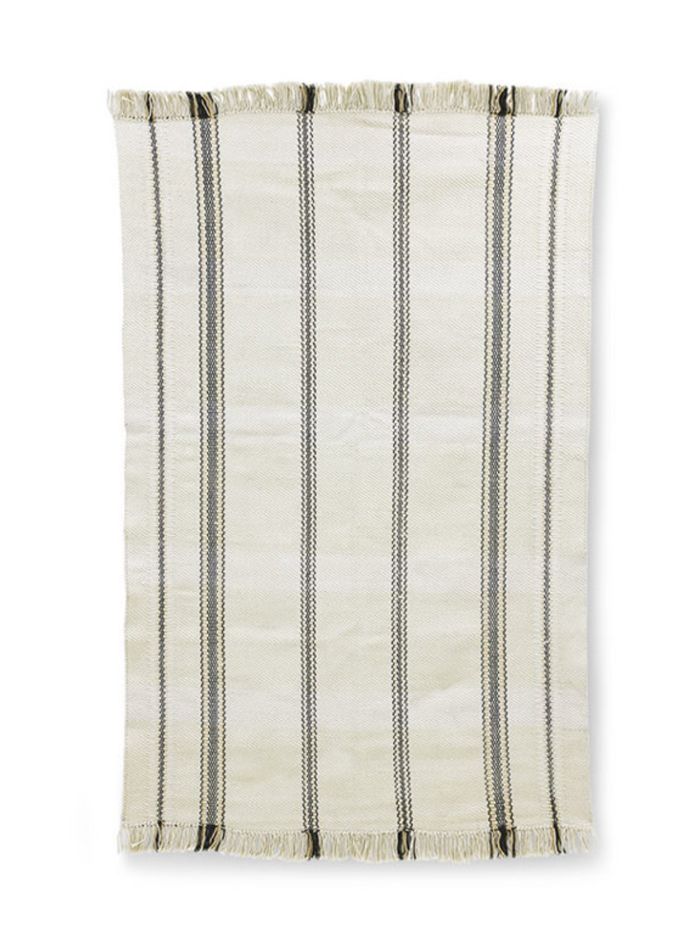 handwoven rug stripes 150x240cm