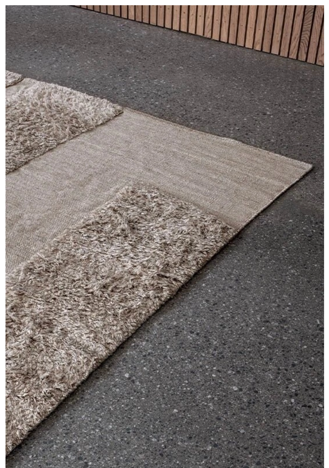 Punja Bricks ullteppe  sand melange 180x270 cm