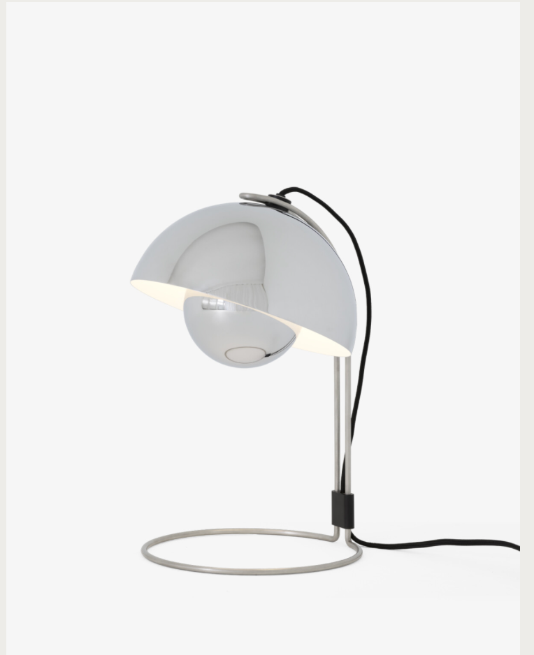 Flowerpot VP4 chrome