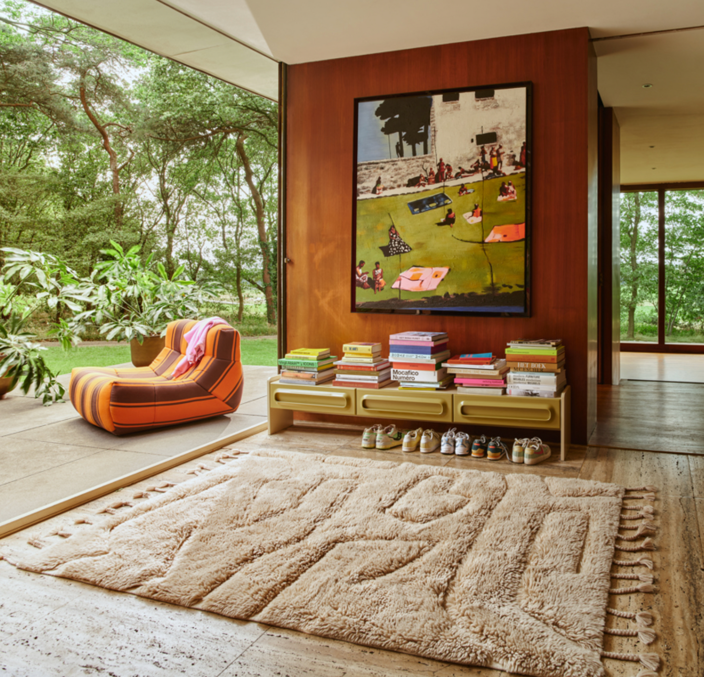 rug wool limitless 140x200cm natural