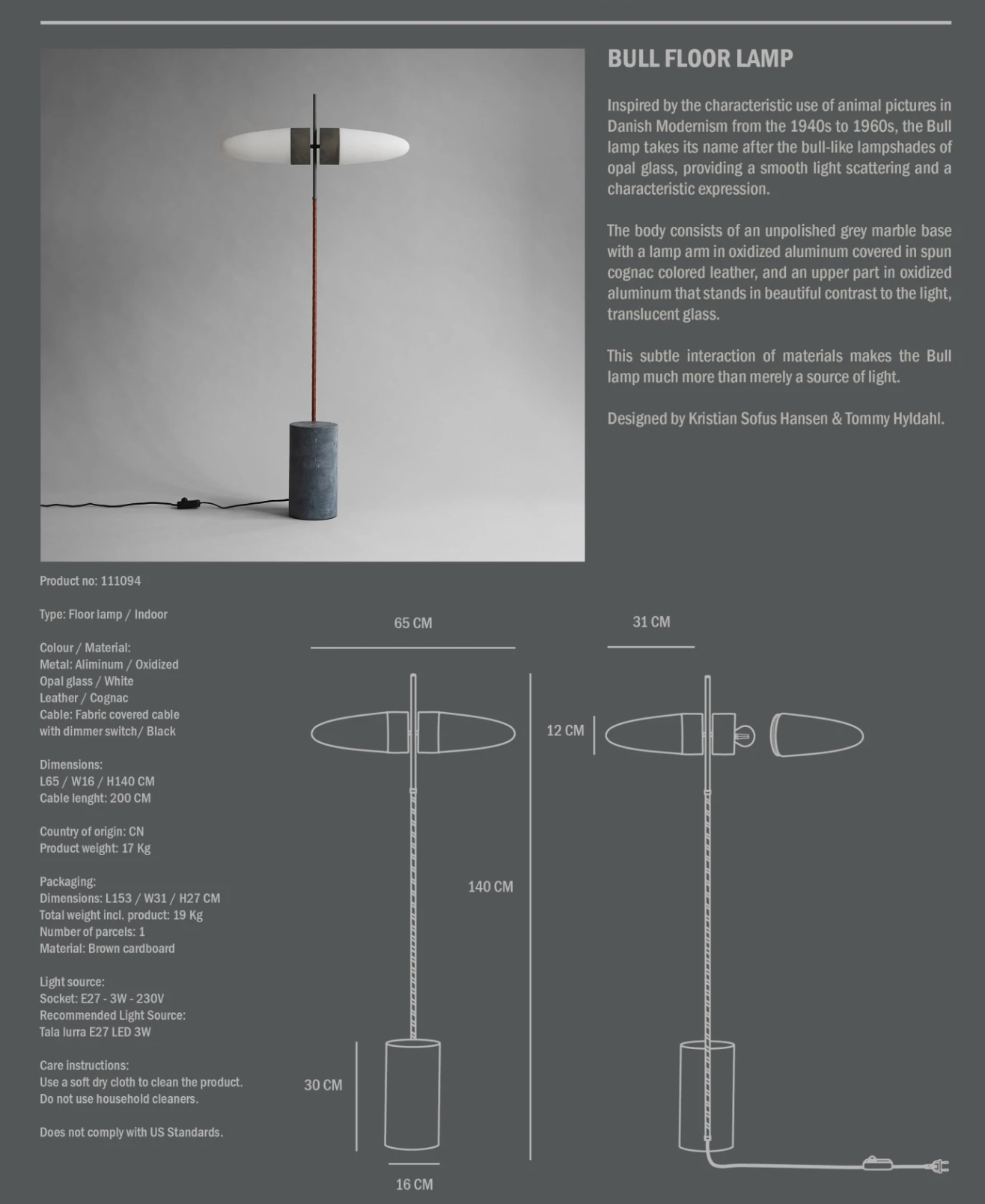 Bull Floor lamp