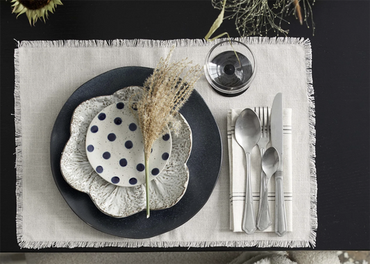 LEO spisebrikke beige natur