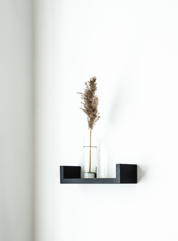 gren hylle 30cm wenge sort eik