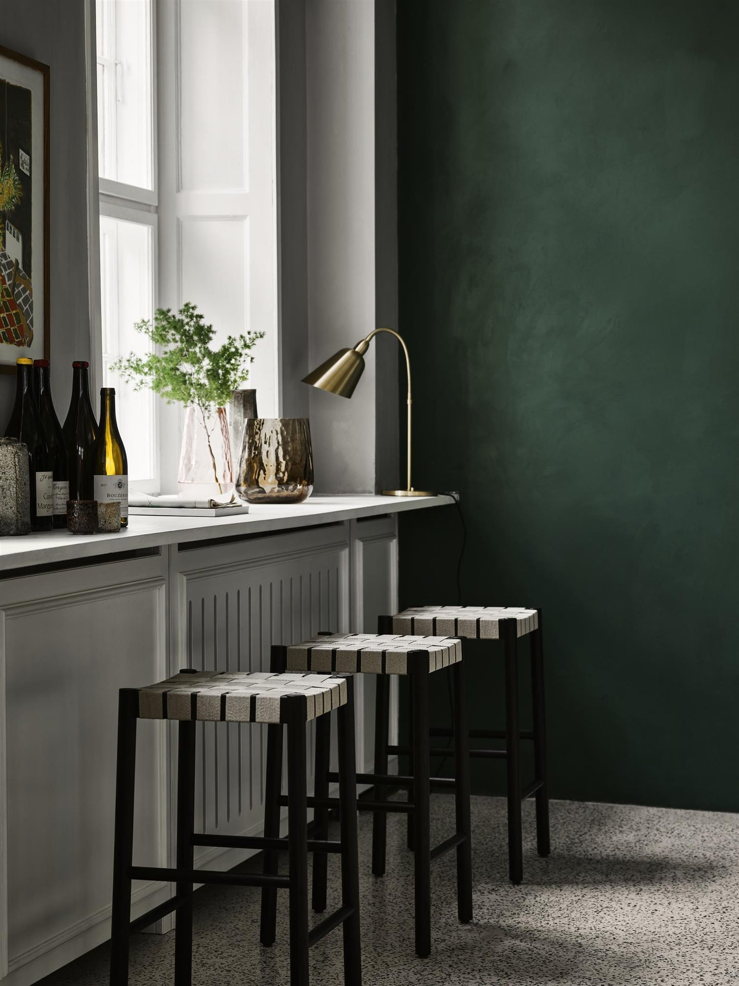 Betty TK7 by Thau & Kallio black natural webbing