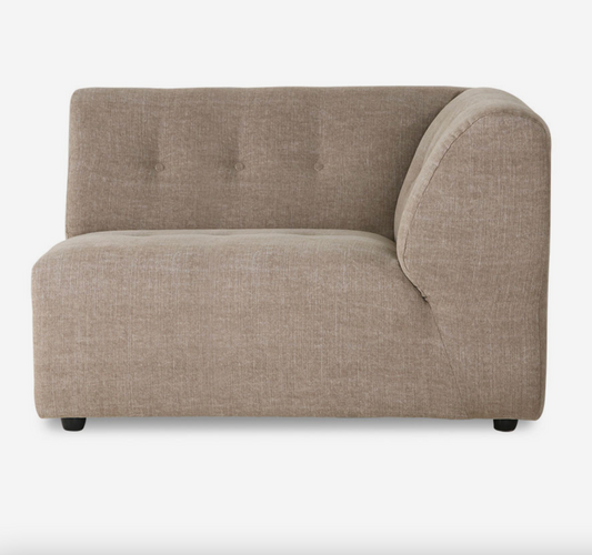 Vint modulsofa, elem. right 1,5 seat