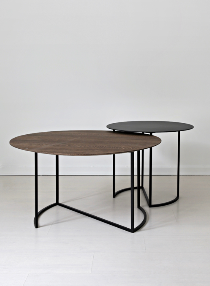 Ljå bordet røkt eik 55cm