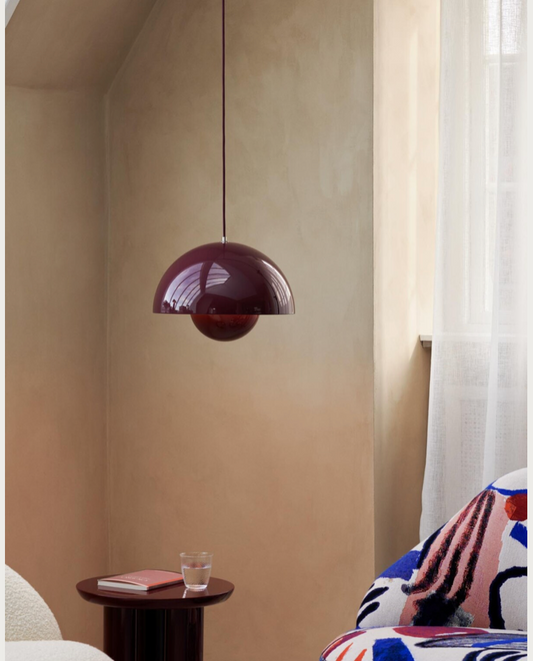 Flowerpot vp7 dark plum