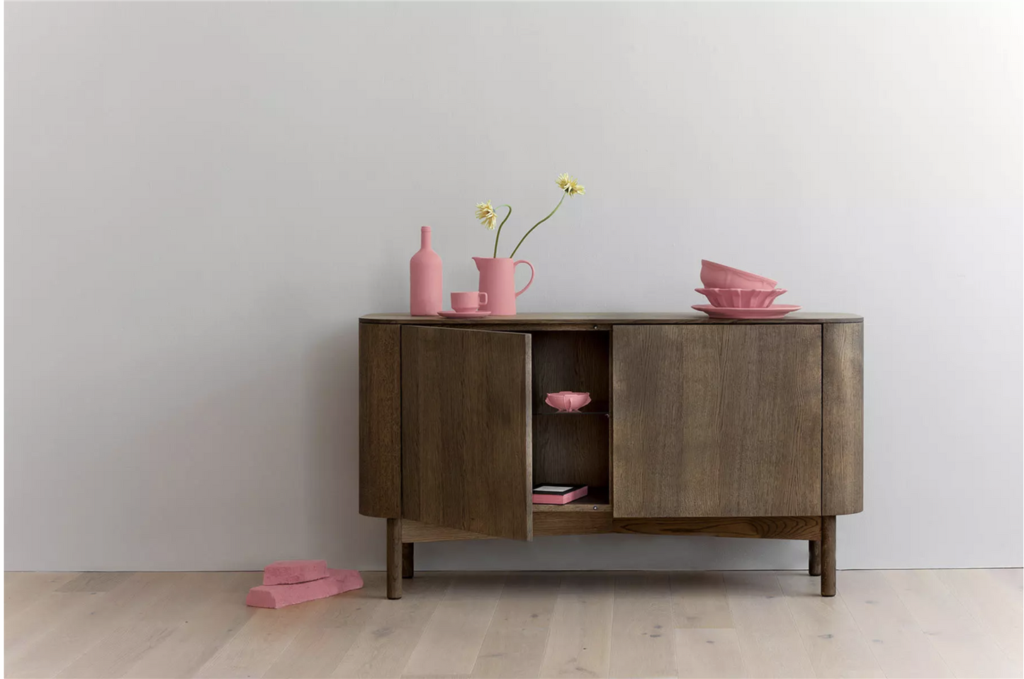 Loud sideboard Light oiled oak,