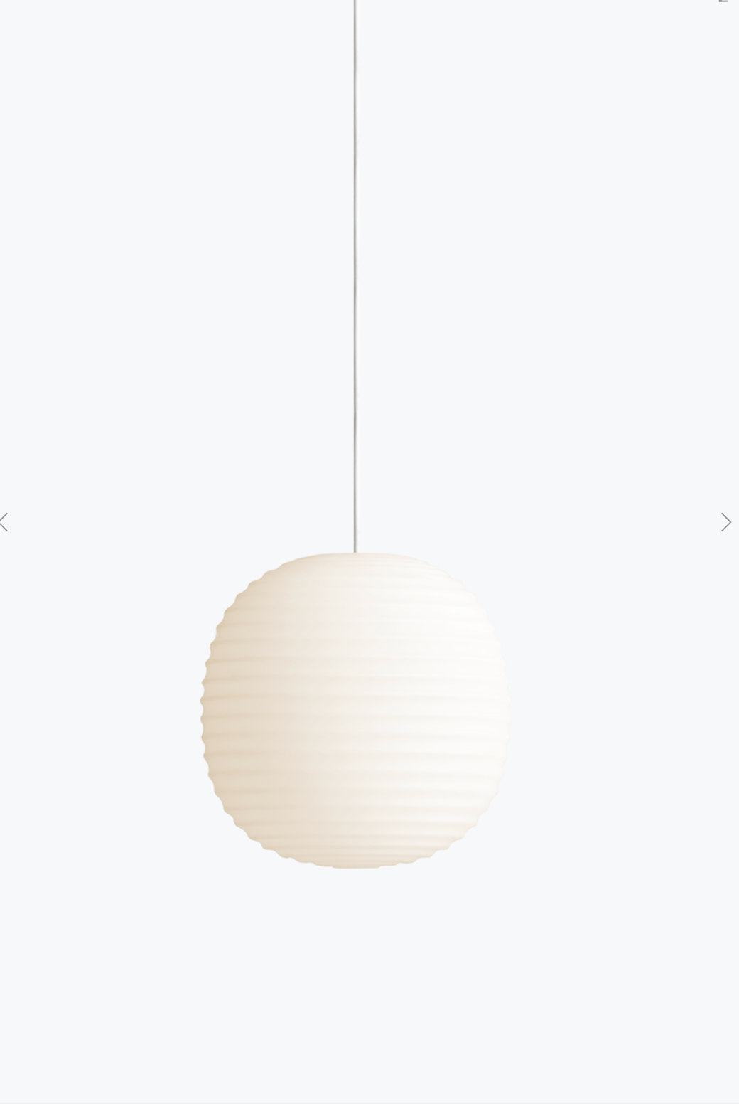 Lantern Pendant Lamp Small Anderssen & Voll