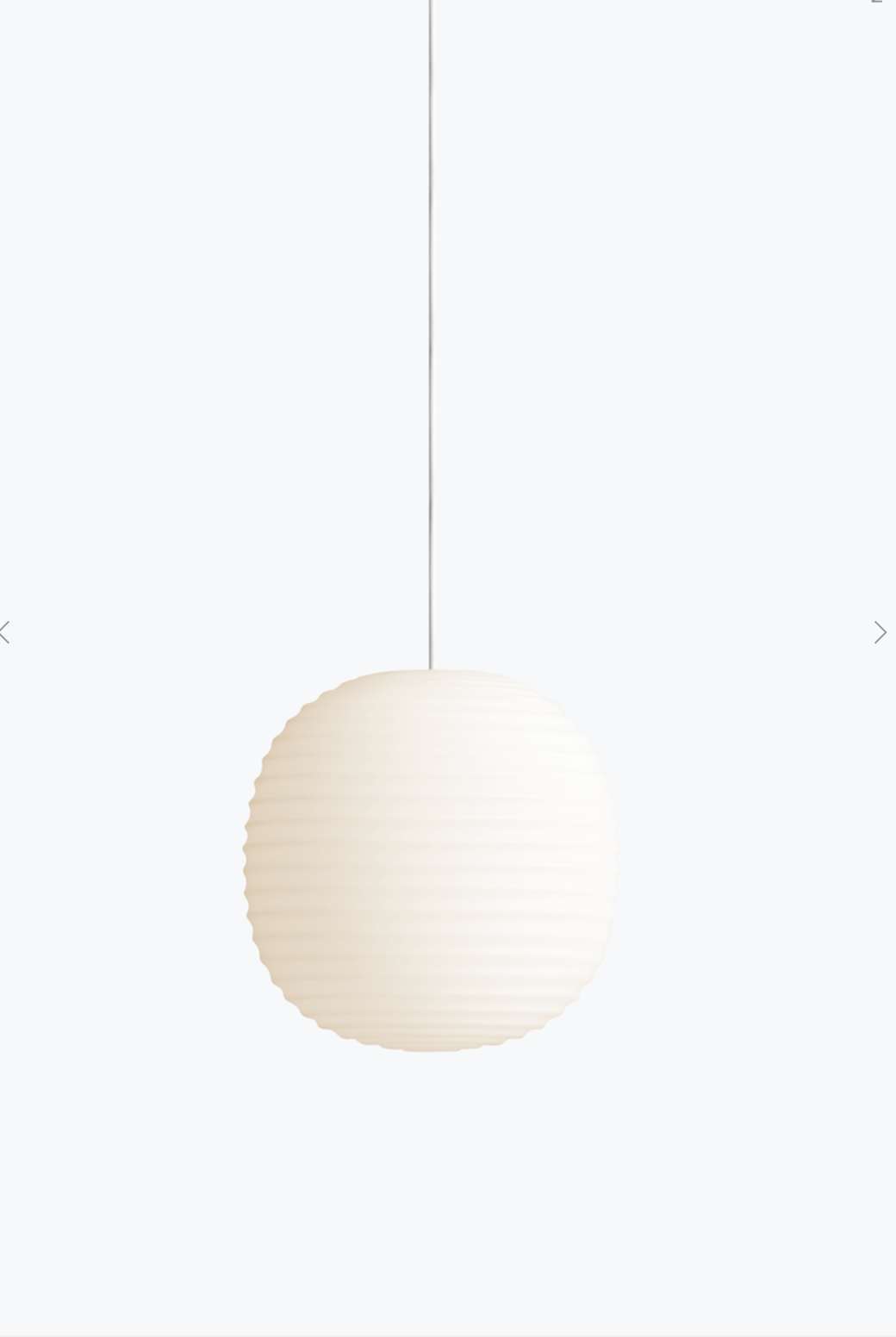 Lantern Pendant Lamp Small  Anderssen & Voll