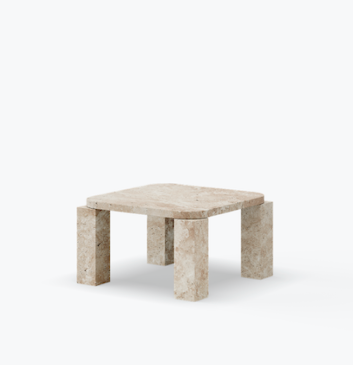 Atlas Coffee Table - Travertine (60 x 60 cm)