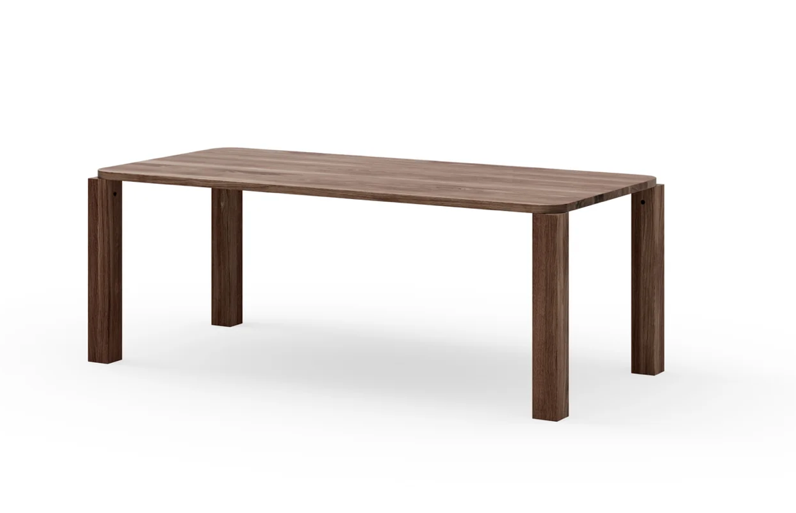 Atlas Dining Table - Mørkoljet eik (200 x 95 cm)