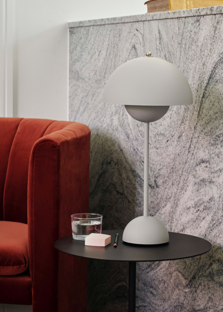 Flowerpot  VP3 matt light grey