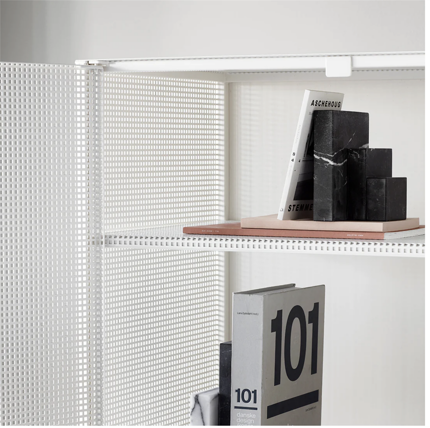 Grid Cabinet /beige steel