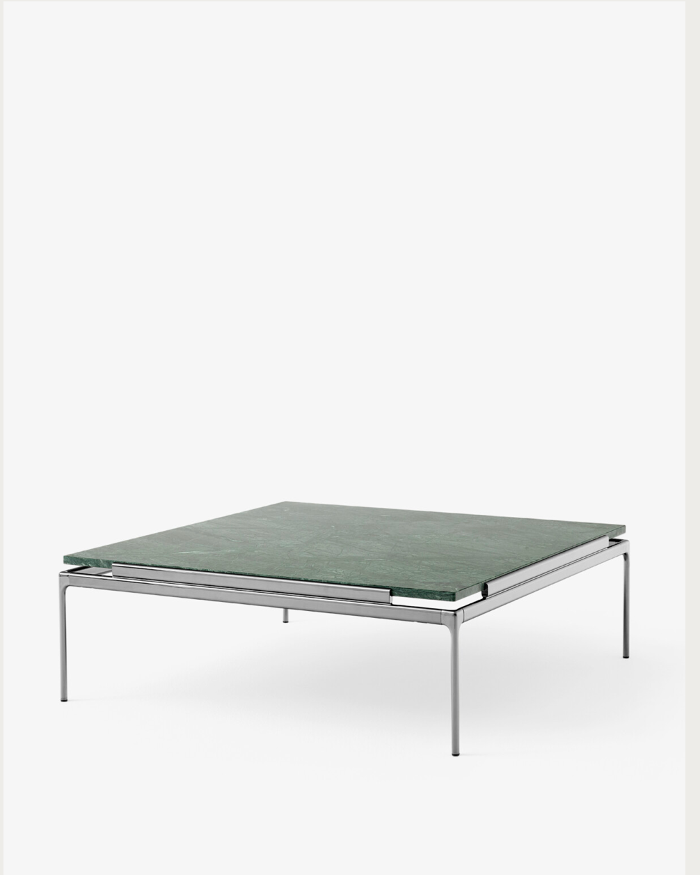 Sett LN13 Dark Chrome Frame & Verde Guatemala Marble