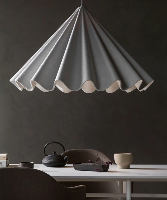 Dancing pendant pet felt offwhite by Iscos Berlin