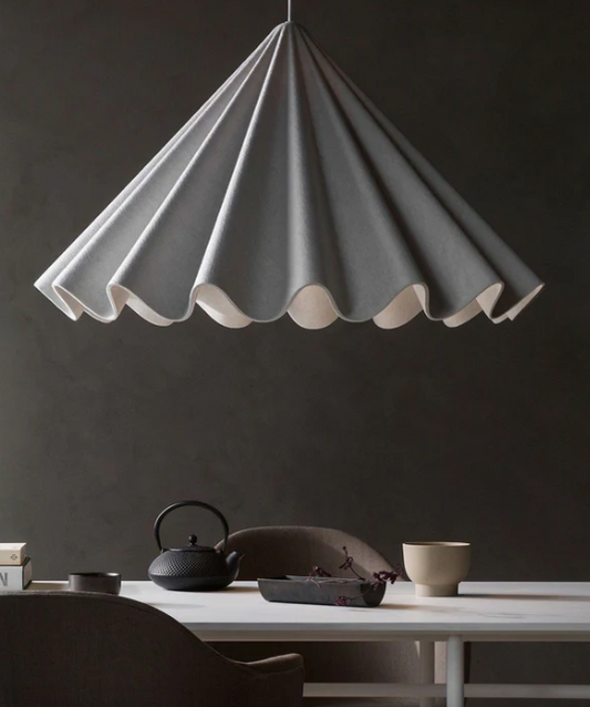 Dancing pendant pet felt offwhite by Iscos Berlin