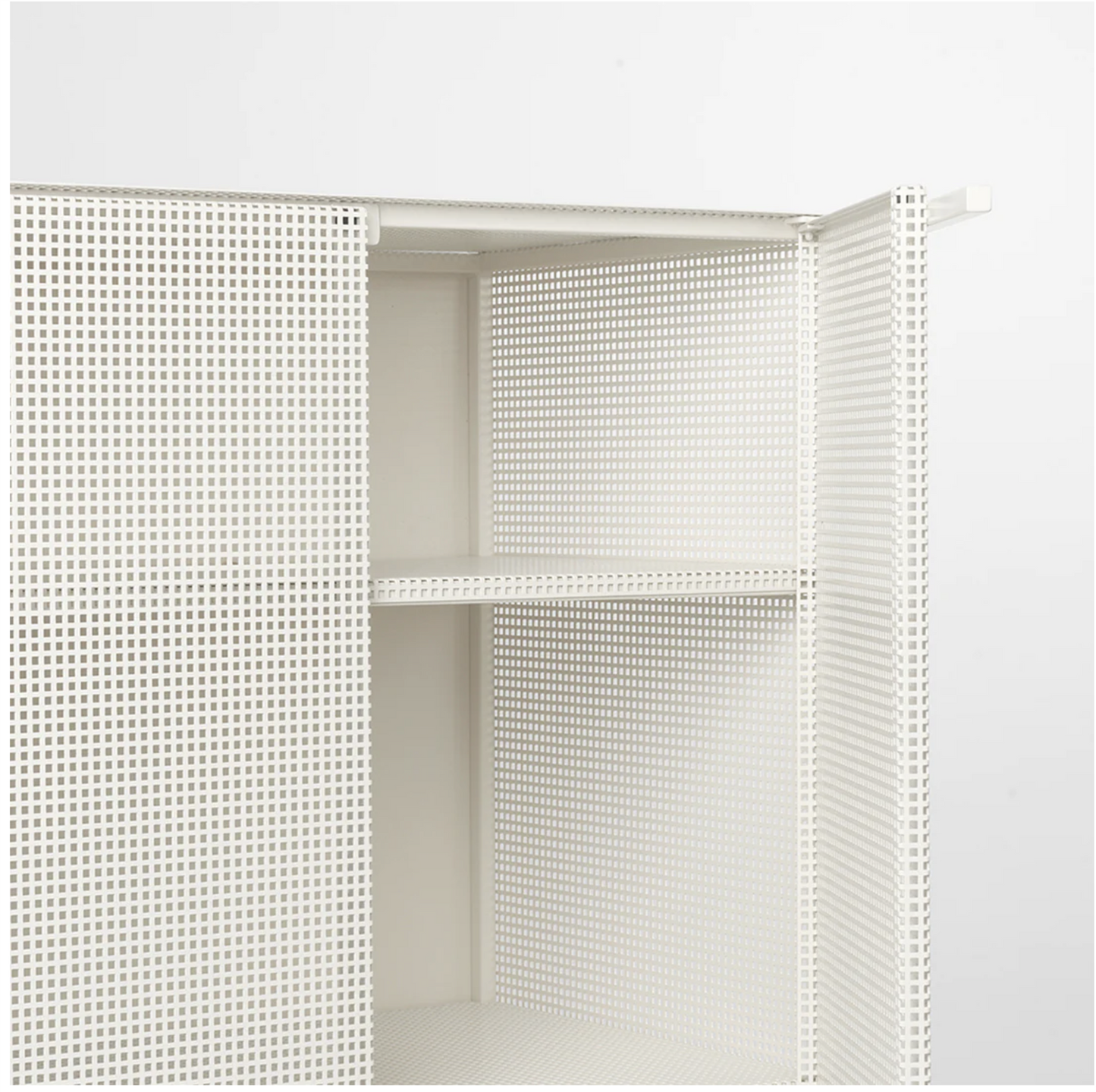 Grid Cabinet /beige steel