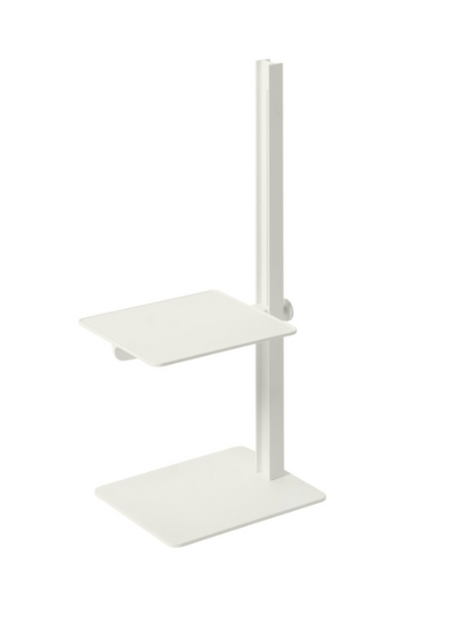 Museum side table white