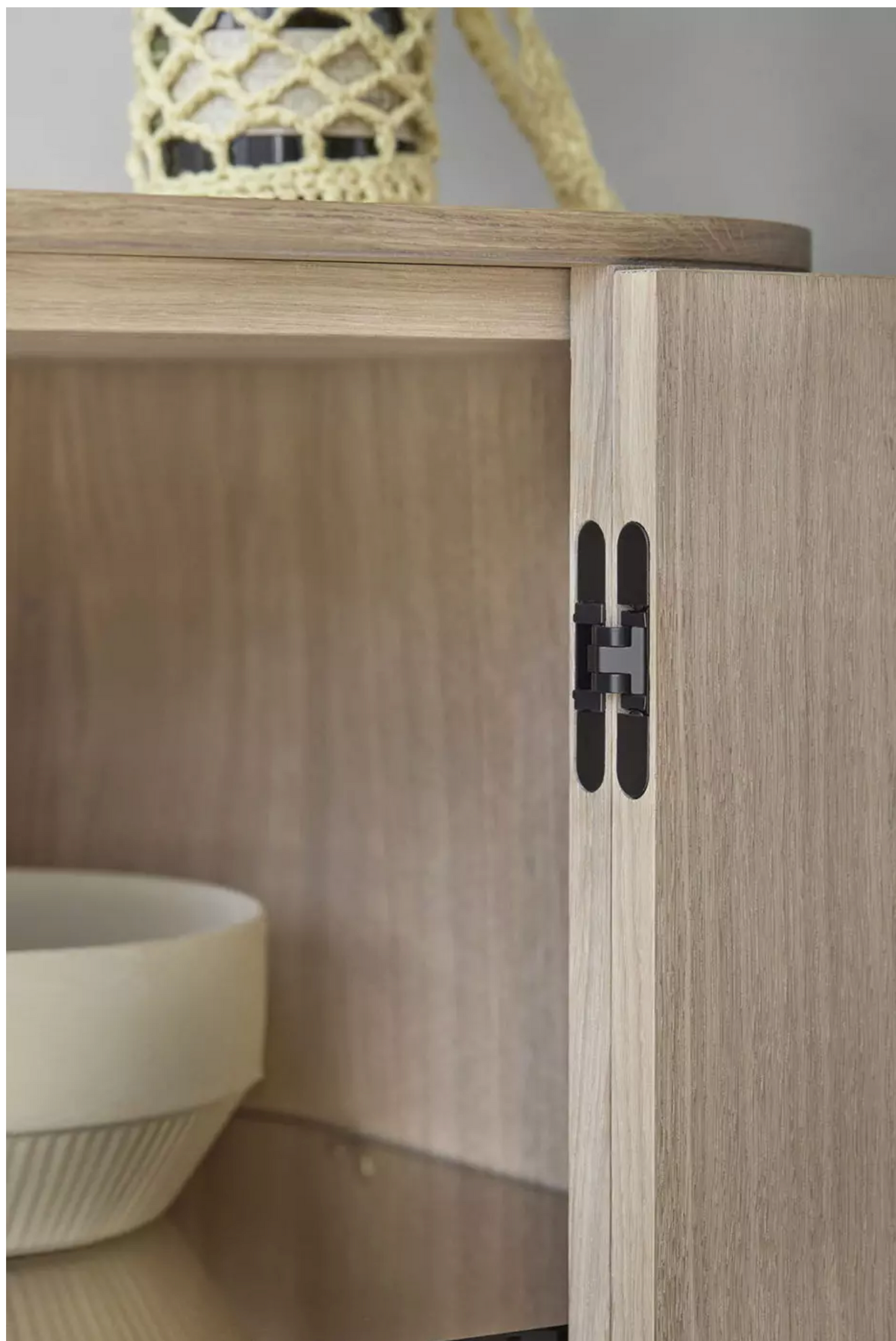 Loud Cabinet smoked oak finish