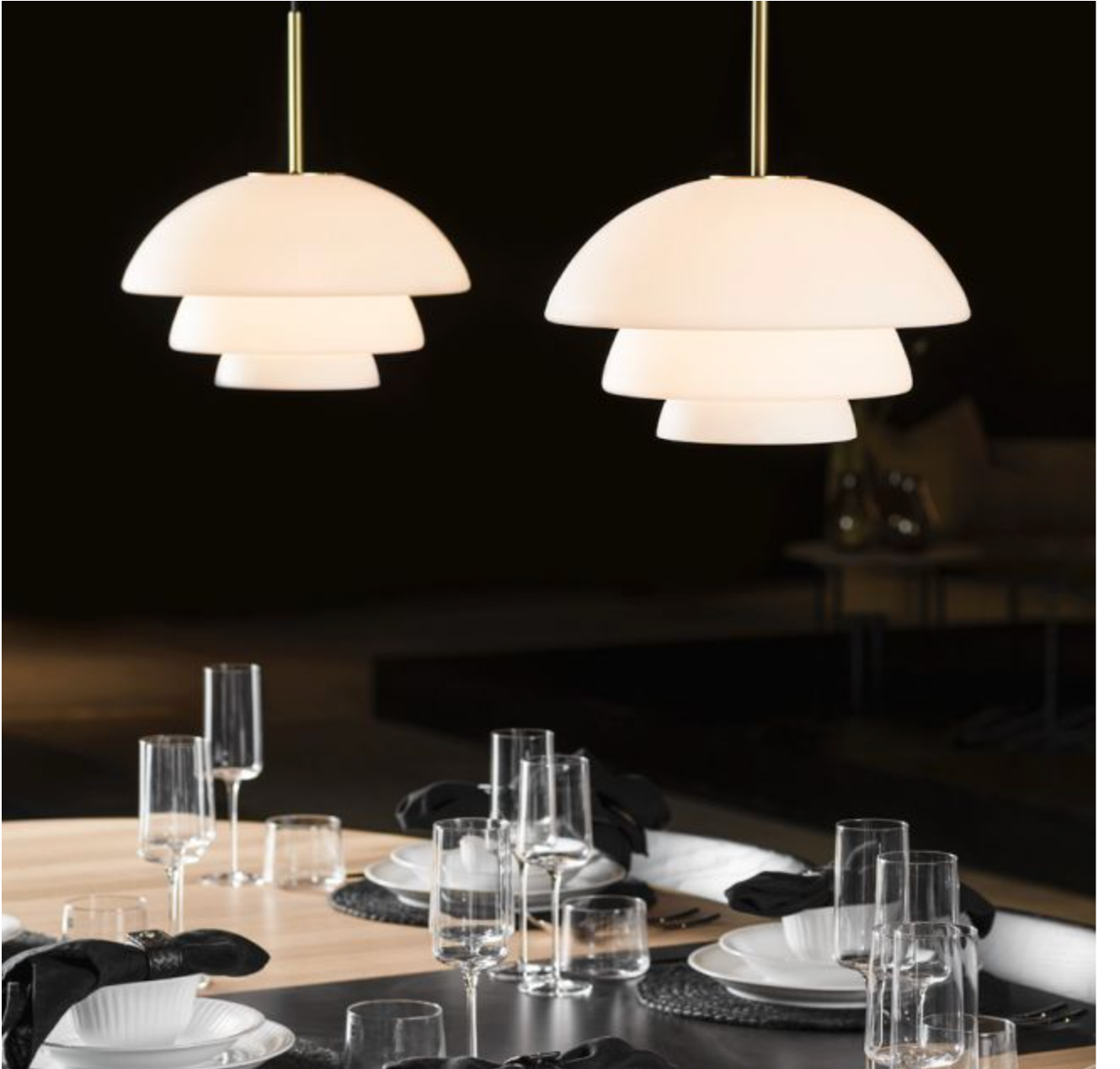 Taklampe 4006 large røkgrå