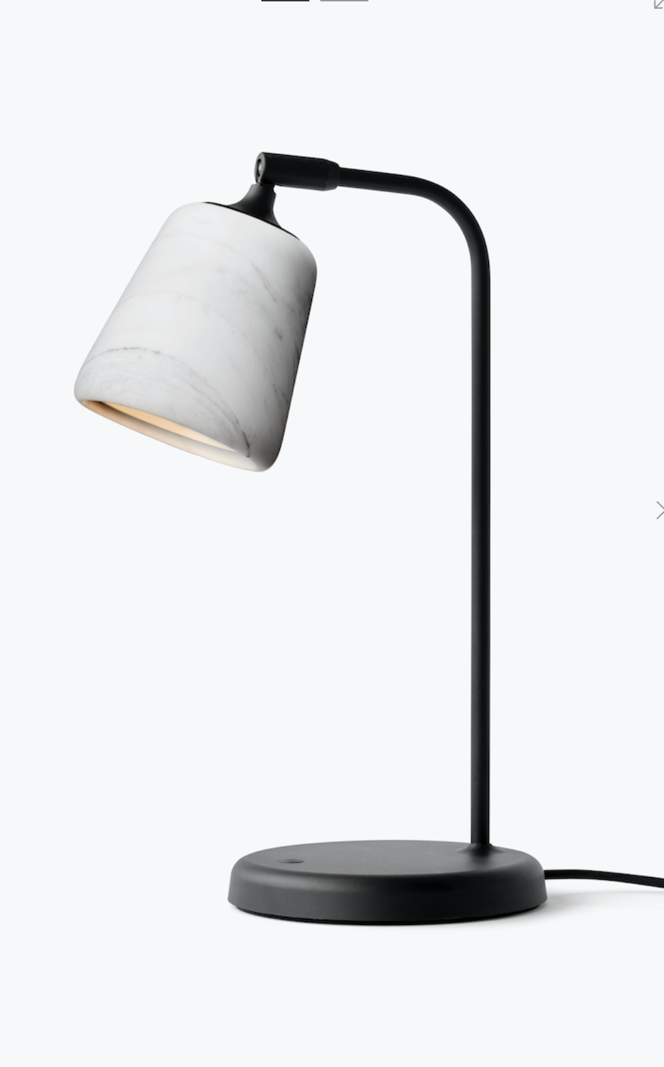 Material Bordlampe
