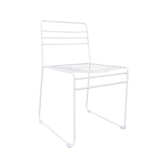 Kyst stol spisestol hvit