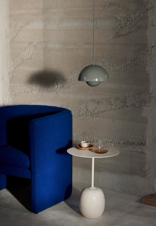 Flowerpot VP1 stone blue