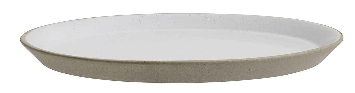 stoneware frokostfat beige