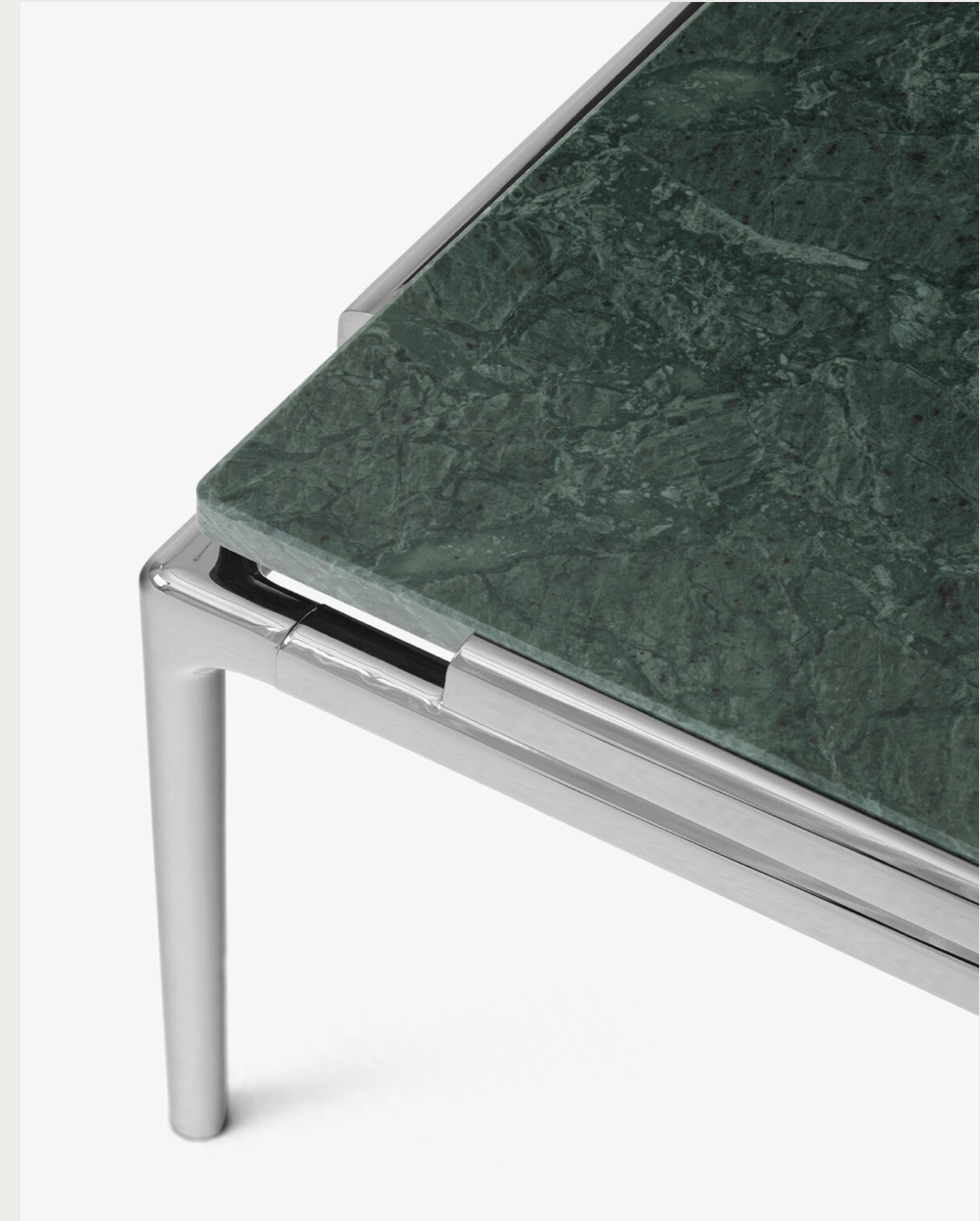 Sett LN13 Dark Chrome Frame & Verde Guatemala Marble
