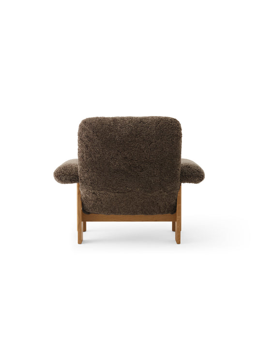 Brasilia lounge chair sheepskin root, oak