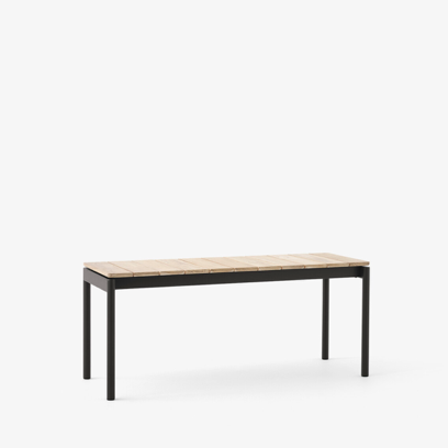 Ville AV27 benk warm black/teak