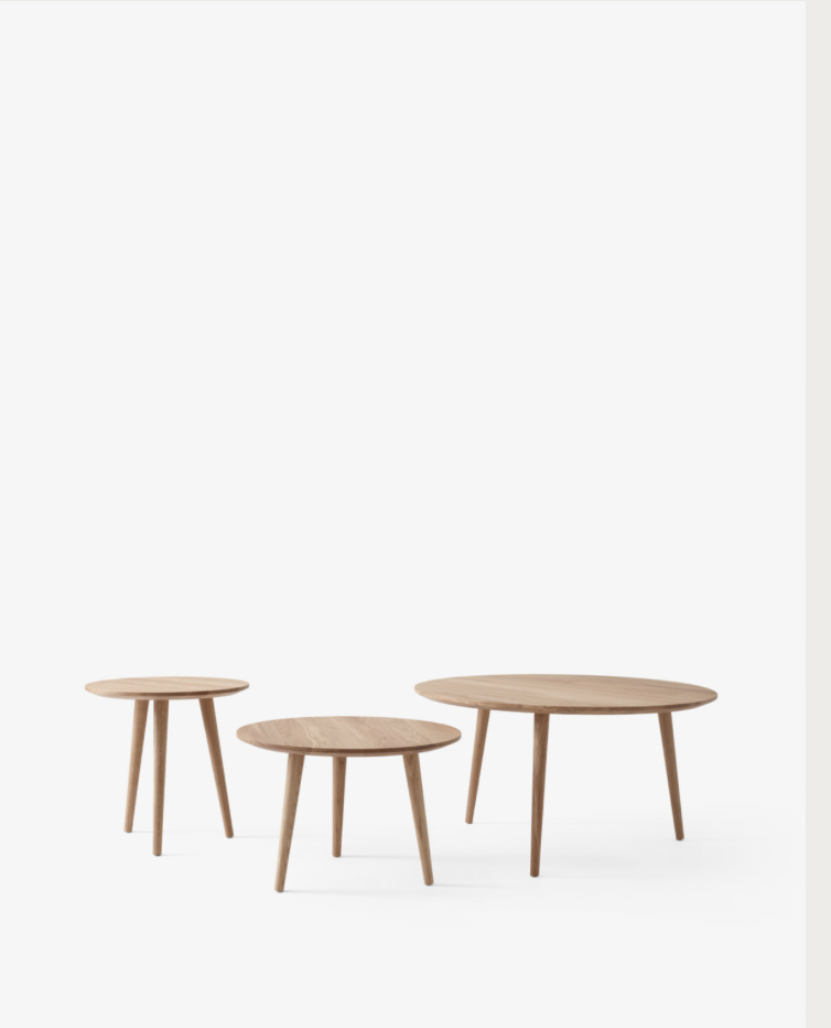 in between sk15 white oiled oak ø 90 cm