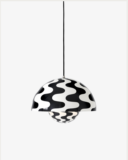 Flowerpot vp7 black & white