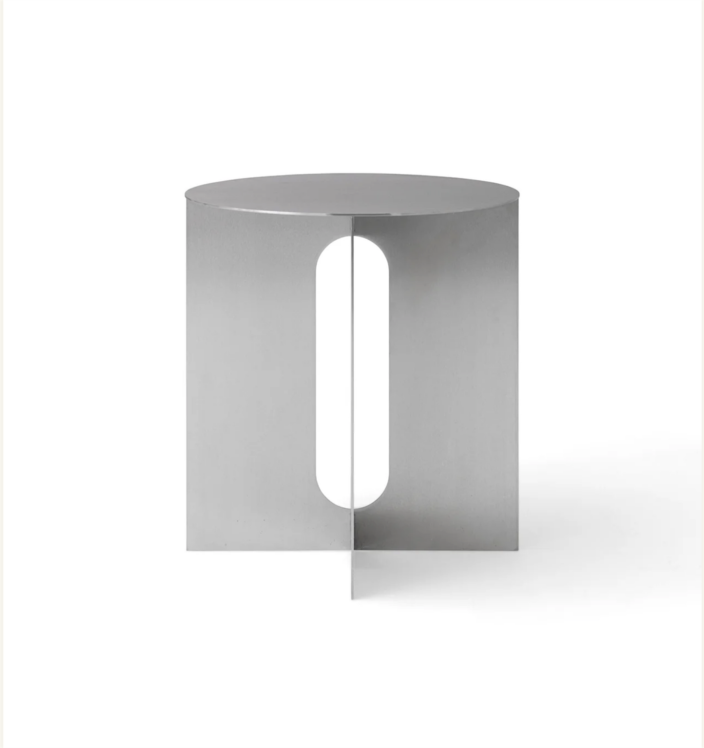 Androgyne side table, Steel base