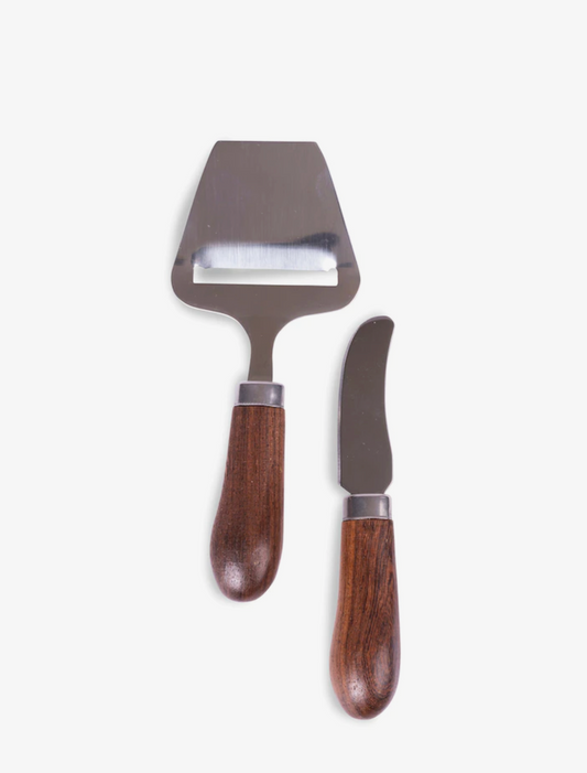Astrid ostehøvel og smørkniv, sett.