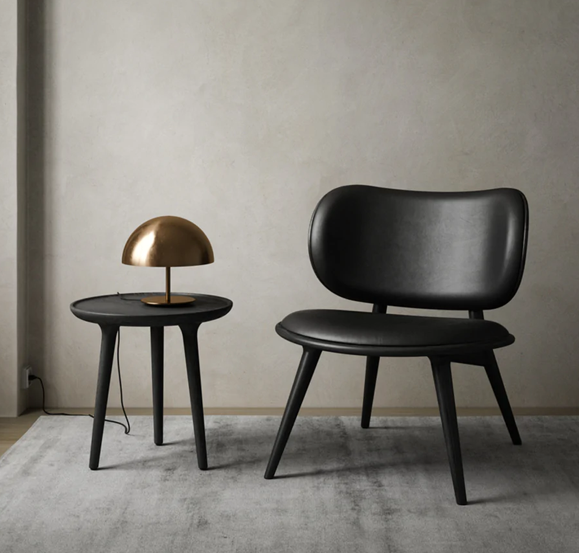 Accent sidebord S (45x42) - sirkagrå eik