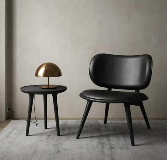 Accent sidebord S (45x42) - sirkagrå eik