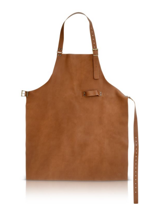 forklede skinn lysebrun